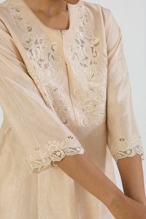 Ayana Kurta and Pant - Ivory