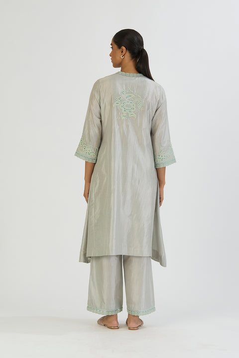 Dhara Kurta and Pant - Light Blue