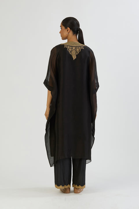 Zoya Kurta and Pant - Black