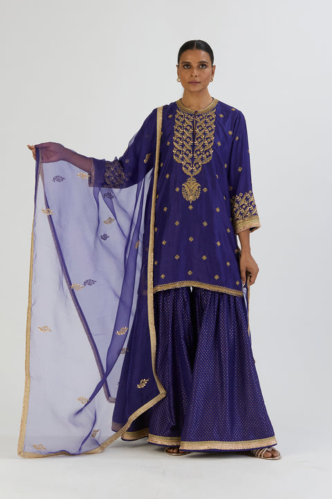 Urmi Dupatta - Dark Blue