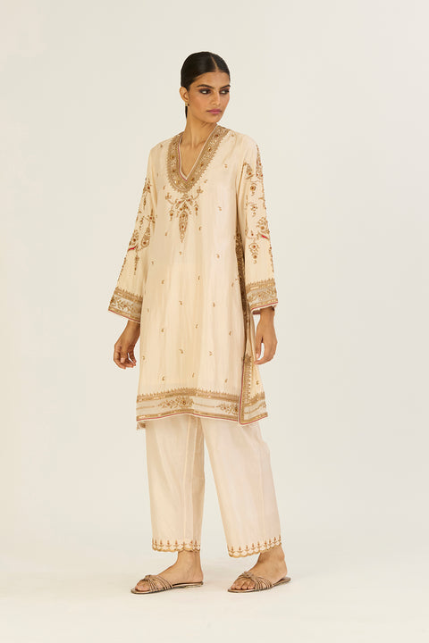 Sehmat Kurta & Pant - Oats