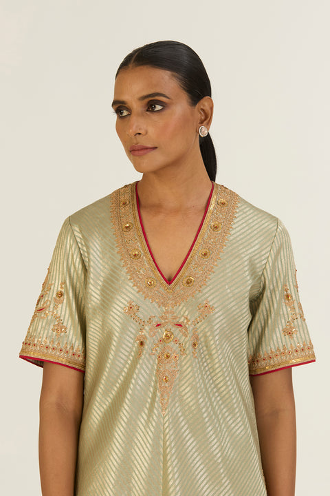 Mannat Kurta & Sharara - Jade