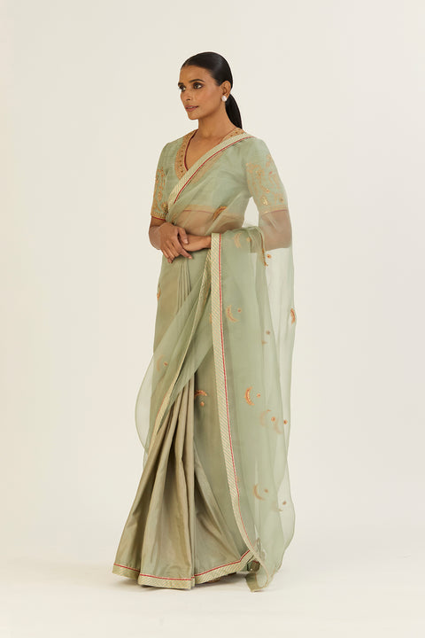 Ekaya Saree - Jade