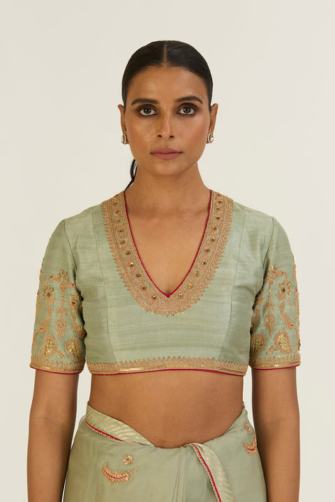 Naina Blouse- Jade