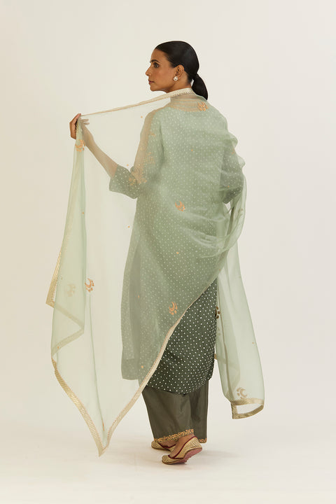 Advika Dupatta - Jade