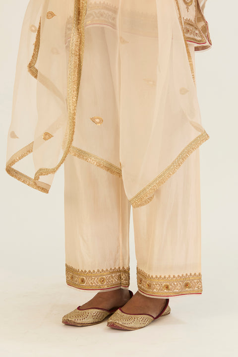 Ahaya Dupatta - Ivory