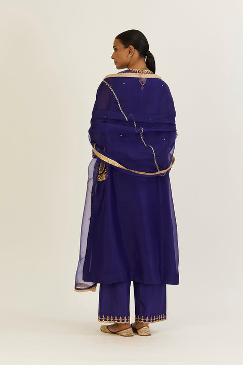 Rysa Dupatta - Blue