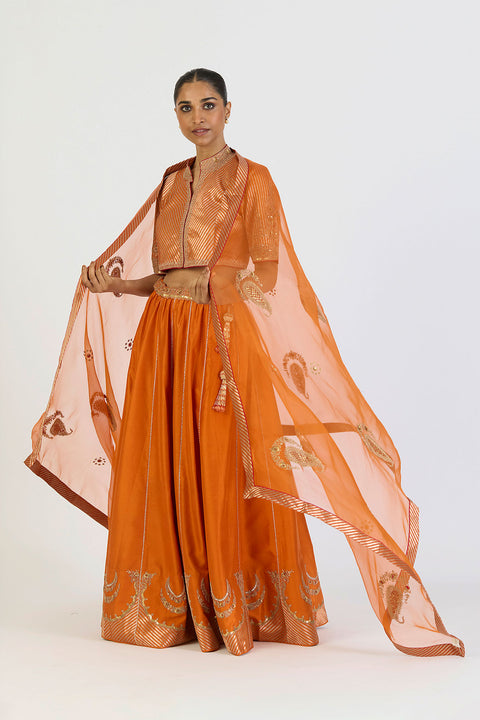 Aditi Dupatta - Orange