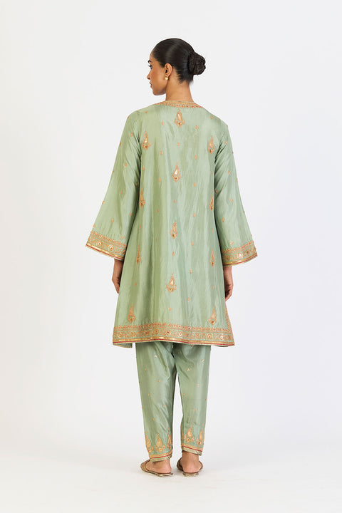Chandni Kurta and Pant - Jade