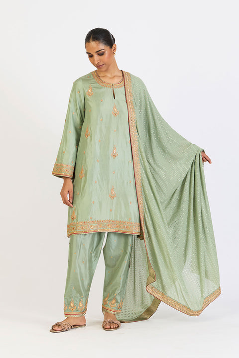 Prabha Dupatta - Jade