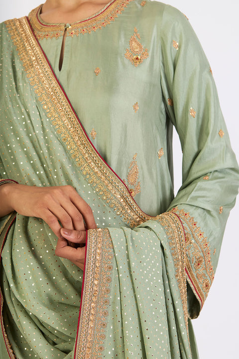 Prabha Dupatta - Jade