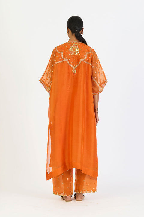 Madhavi Kaftan and Pant - Orange