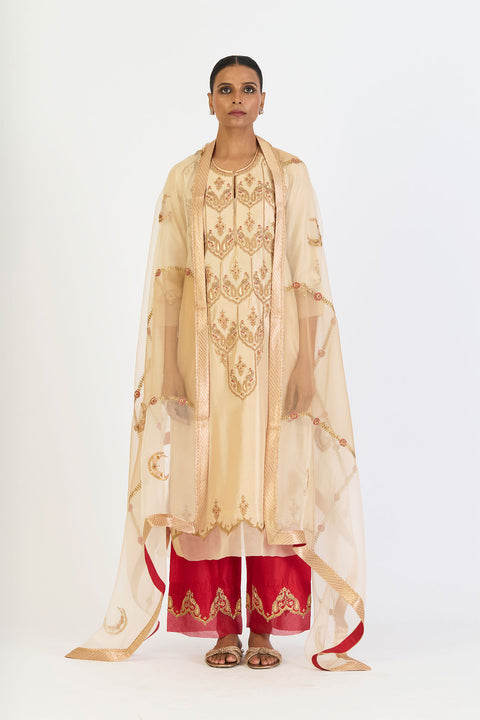 Devina Kurta and Pant - Oats