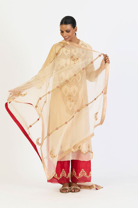 Charvi Dupatta - Oats