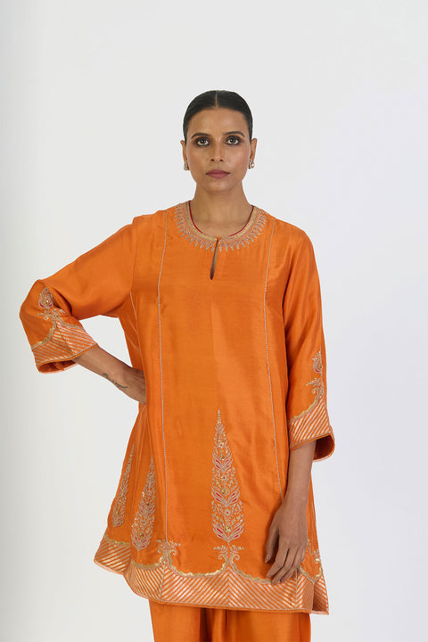 Mehar Kurta & Pant - Orange