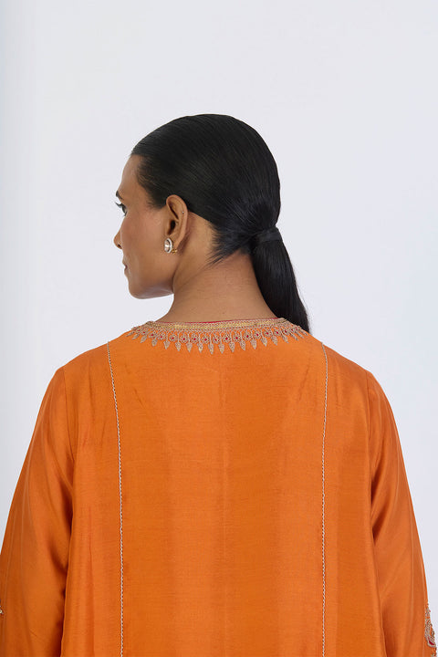 Mehar Kurta & Pant - Orange