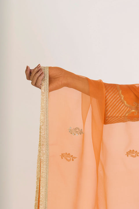 Toor Dupatta - Orange