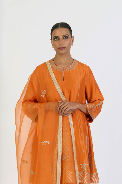 Toor Dupatta - Orange