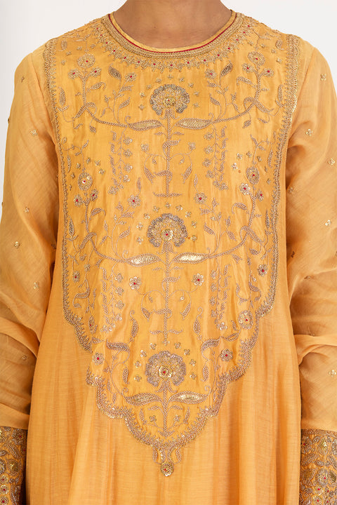 Supriya Kurta and Pant - Mango Yellow