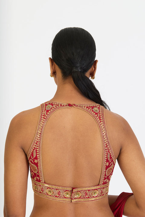 Moksha Saree - Red