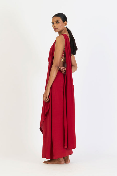 Moksha Saree - Red