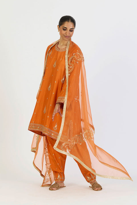 Aarini Dupatta - Orange