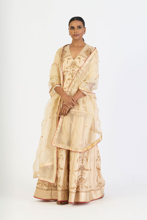 Malvika Kurta and Sharara - Oats