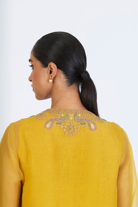 Charu Kurta and Pants - Lime