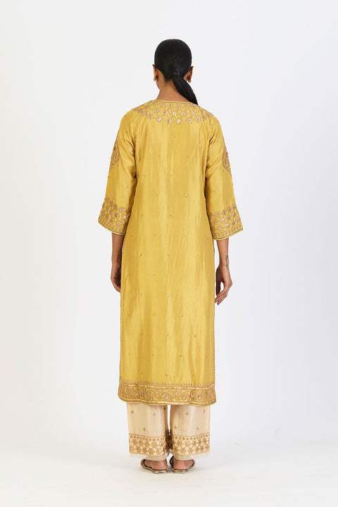 Tarini Kurta and Pant - Mint Green
