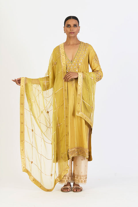 Megha Dupatta - Mint Green