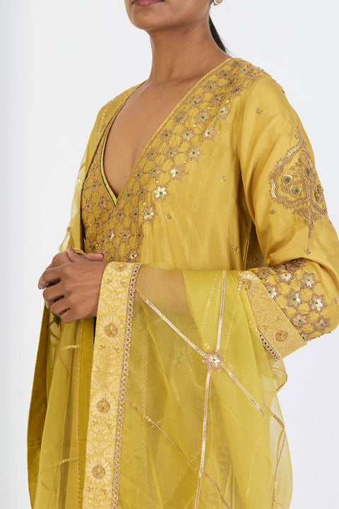 Megha Dupatta - Mint Green