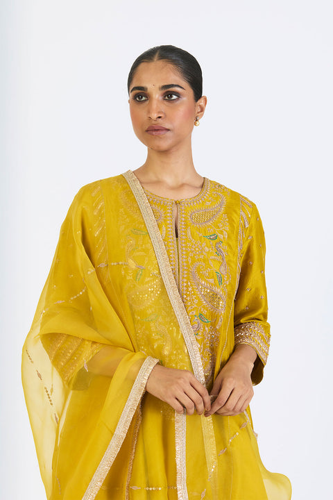 Suhana Dupatta - Lime