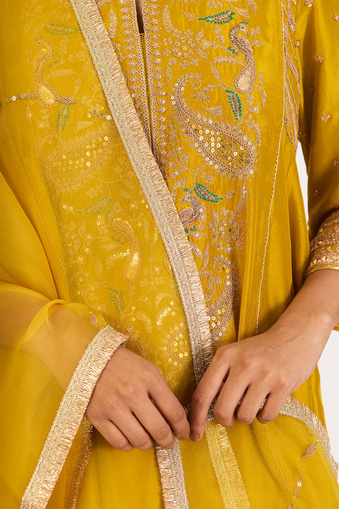 Suhana Dupatta - Lime