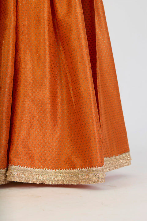 Amaya Kurta and Sharara - Orange