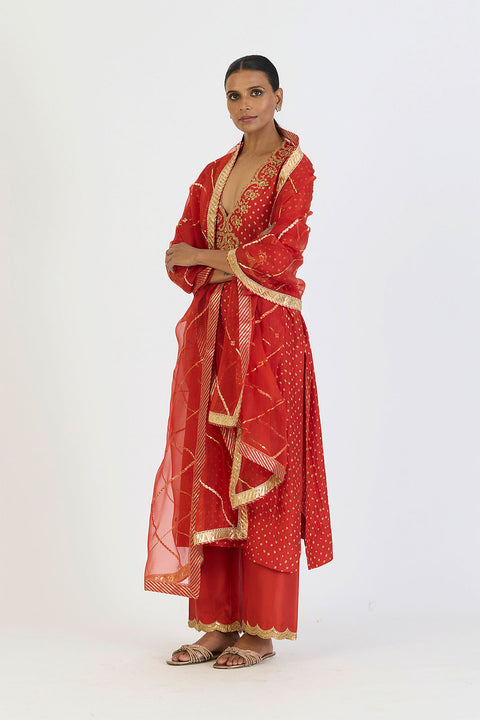 Pragya Dupatta - Rust