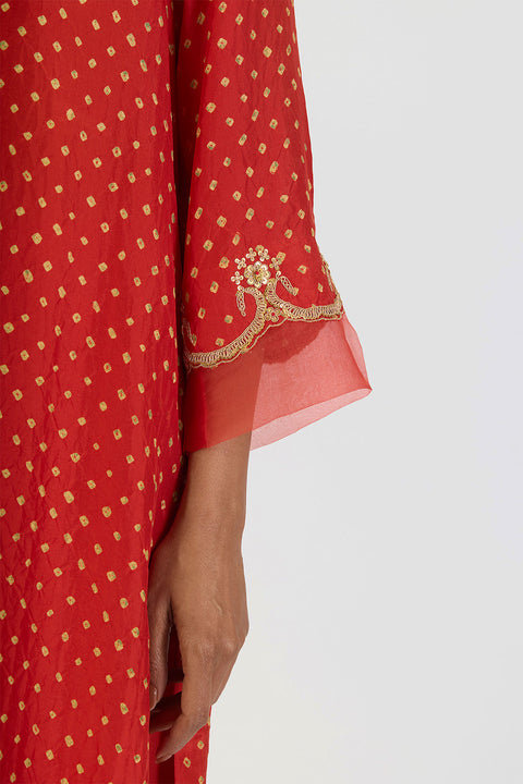 Shreya Kurta and Pant - Rust