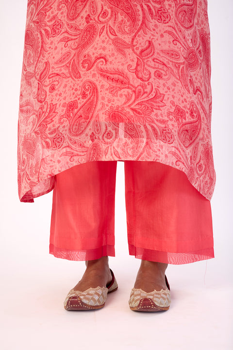 Gulnaar Kaftan and Pant - Pink