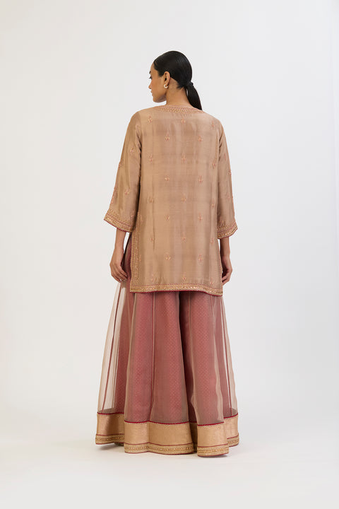Ranjana Kurta and Sharara - Beige