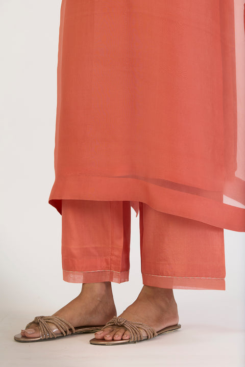 Avanti Kaftan and Pant - Coral