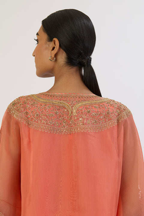 Avanti Kaftan and Pant - Coral