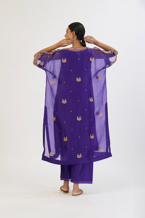 Sailo Kaftan and Pant - Purple