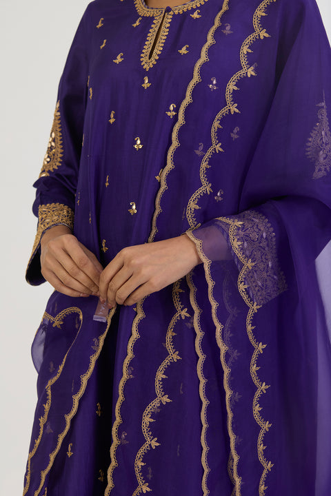 Kaveri Dupatta - Purple