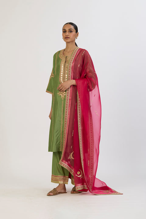Yashika Dupatta - Dark Pink