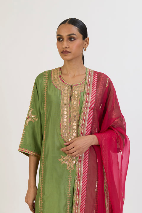 Yashika Dupatta - Dark Pink