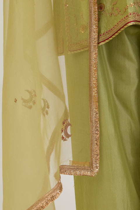 Advika Dupatta - Sea Green