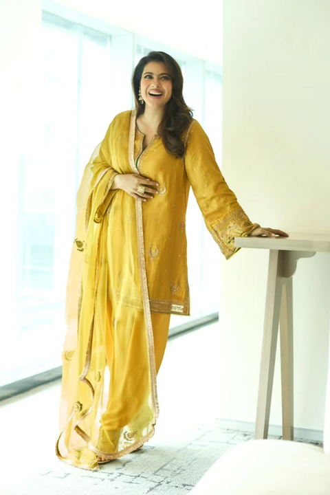 Ahaya Kurta and Pant-Lime Green