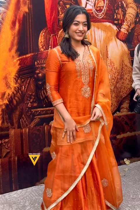 Saanj Dupatta - Orange